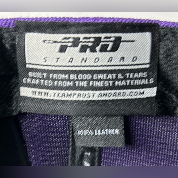 NEW Pro Standard Purple NBA Los Angeles Lakers Wordmark And Logo Snapback - OSFA - Picture 8 of 9